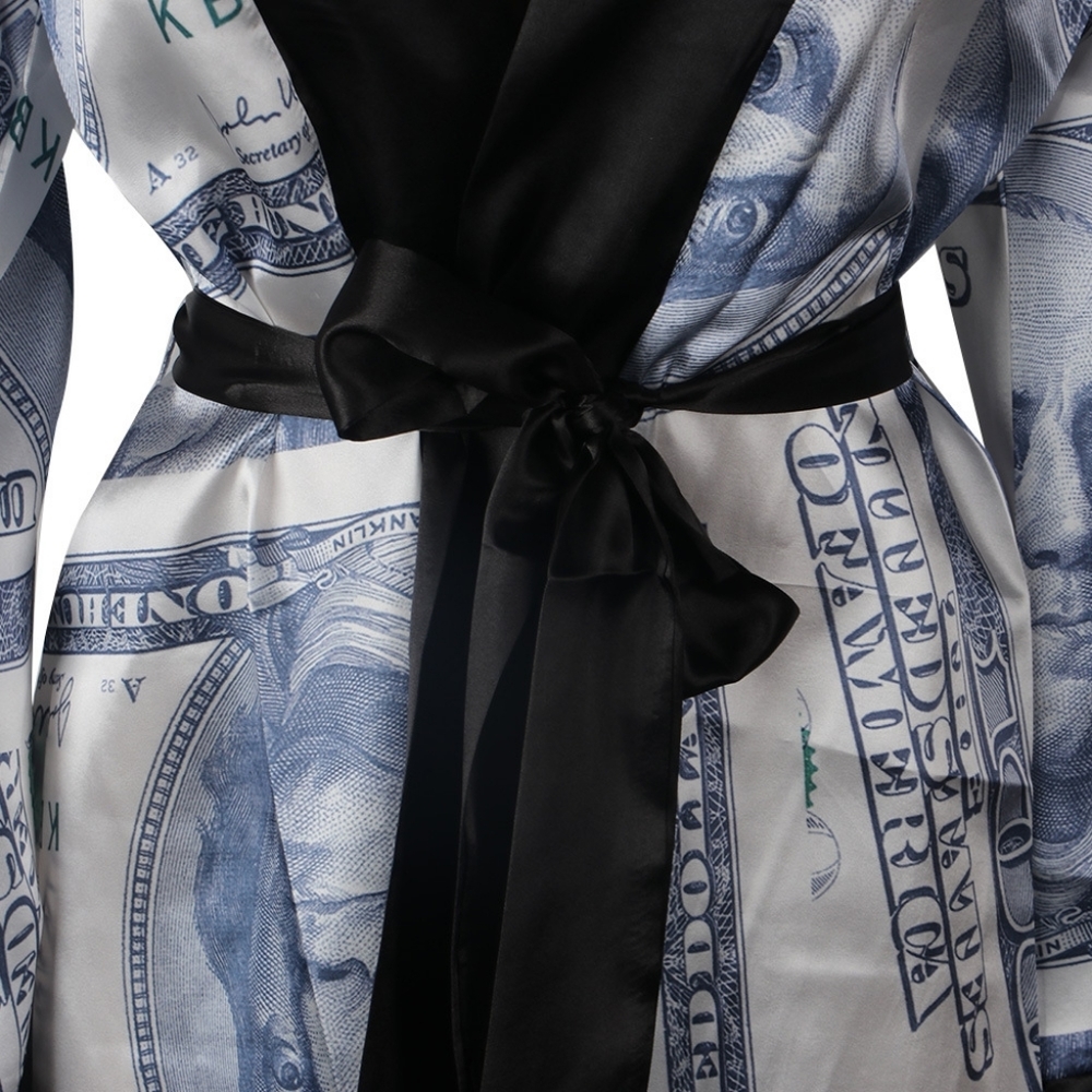 Satin Money Robe - Picture 3 of 3